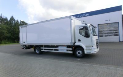 Kühlaufbau für Obst- und Gemüsetransport